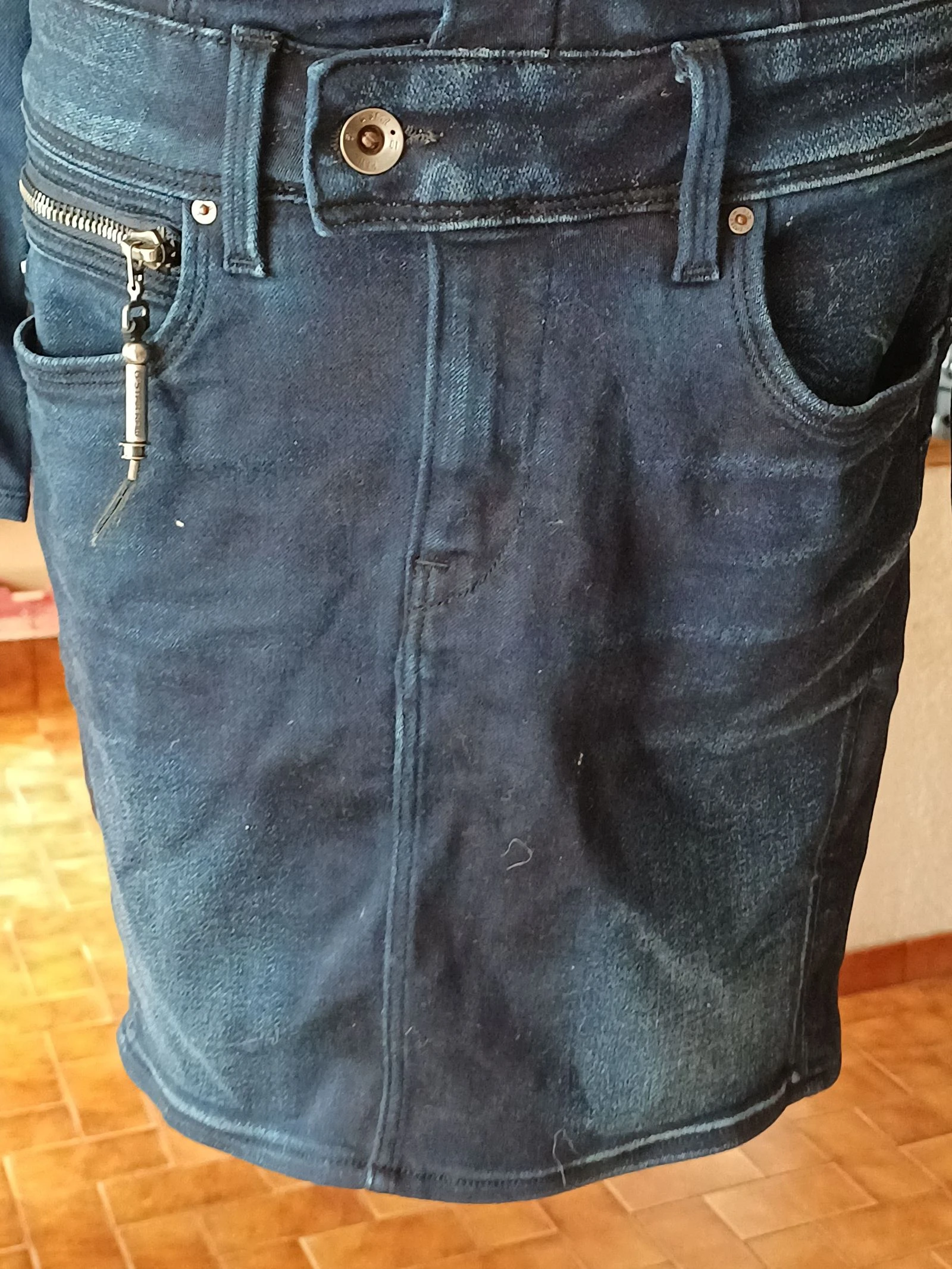 Vestido jeans G Star Gstar tamanho P – photo 4
